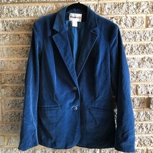 1970s vintage made in Japan cotton velvet blazer